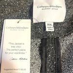 Catherine Malandrino Runway Style Asymmetrical Zip Moto Jacket Black XXL Photo 8