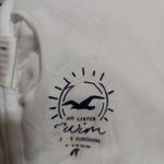 Hollister  XL Strapless Gathered Elastic Bandau Top in White Photo 3