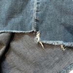 Madewell  Denim Frayed Step-Hem Dress Cascade Wash Blue, Sz S Photo 12