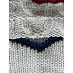 Anthropologie Chaser Deep V Eagle Fringe Chunky Knit Sweater - Size M Photo 6