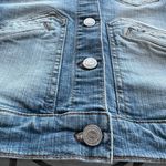 Nine West Vintage Denim Jean Jacket in Blue Dark/Light Wash - Small Photo 6