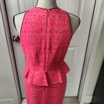 Giambattista Valli pink barbie tweed peplum midi dress size‎ 42 luxury old money Size 6 Photo 3