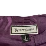 Travis Ayers Silk Blazer Set Gray Size 8 Photo 8