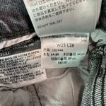 Levi's  Premium 501 Original Cropped Jeans Studded Embellished Black Wash Size 25 Photo 10