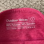 Outdoor Voices Athena Crop Top Bra Warmup Leggings Bundle Flamingo Pink Like New Photo 7