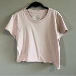 Urban Outfitters ✨ Light Pink Cropped Shirt Medium Photo 0