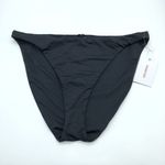 Good American  Better Bikini Bottom Stretch Black Size 4 US XL Photo 3