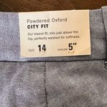 J.Crew NWT City Fit Powdered Oxford Side Slid and Back Pockets Women's Size 14 Photo 5
