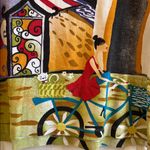 Chico's MULTICOLORED GRAPHIC COTTON TOP VINTAGE “ART TO WEAR”
TOP FUN/FABULOUS Photo 6