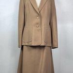 Levi Strauss & CO. Vintage 70s Camel Levi Strauss Skirt Suit Photo 0