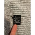 BCBGMAXAZRIA  gray long knit cardigan wool blend sz M Photo 4