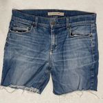 joe's jeans Slim Fit Cutoff Stretch Denim Bermuda Jean Shorts - Size 34 Photo 0