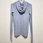 Athleta Powerdown Prima Loft Lightweight Blue Long Sleeved Pullover Photo 1