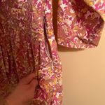 Vanessa Bruno Theis Cotton Three Quarter Sleeve Floral Fuchsia Dress *altered* Photo 8