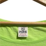 PINK - Victoria's Secret Victoria’s Secret PINK Crop Top Neon Green XS Extra Small Dog Logo Tee T-Shirt Photo 5