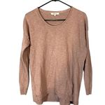 Madewell  Rose Pink Linen Cotton Blend Knit Sweater Women Sz XXS Photo 0