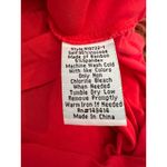 Johnny Was  orange-red Favorite Short Sleeve Crew Neck‎ Swing Tee size S Photo 3