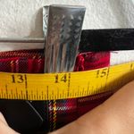 Forever 21 Red Plaid Buckle Mini Skirt Punk Y2K Schoolgirl Grunge Indie Sleaze‎ Medium Photo 4