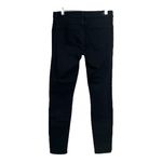 Paige  Verdugo Ultra Skinny Jeans Solid Black Skinny Leg Ankle Length‎ Mid Rise Photo 1