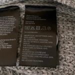 H&M Women's Gray Ribbed Knit Long Sleeve Button Down Cardigan Sweater Top Sz XL Photo 3