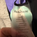 One piece leak guard period swimsuit in black Purple Size XS Photo 3