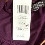 Eileen Fisher NWT  Tencel Blend Halter Sheath Dress in Blackberry Purple XL Photo 11