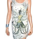 Jawbreaker Beige Skull Tank Dress M NWT Photo 0