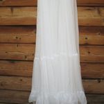 Mac Duggal 67911 Ruffled Tiered Cut Out Chiffon Gown Dress White 6 Photo 11