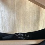 Sophie Rue Stella Ruched Jersey Maxi Dress Long Black Cutout Stretchy NWT Size M Photo 3