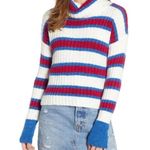 Ten Sixty Sherman NWT Cozy Stripe Cowl Neck Sweater S Photo 0