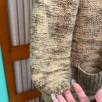 Art And Soul Marled Knit Cardigan Brown Size L Photo 6