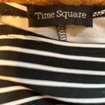 Cute Black & White Striped Dress with Flattering Side Darts, Time Square Brand Size 1X Photo 6
