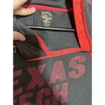 VINTAGE Texas Tech University Sweatshirt Women Small Black Red Long Sleeves Photo 3