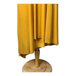 Antthony Original Asymmetrical Dress Mustard‎ Yellow Women Size Medium NWT Photo 4