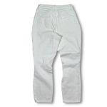 Abercrombie & Fitch  High Rise Mom Jeans Curve Love Distressed‎ White Denim 27/4R Photo 1