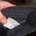 American Eagle super high rise black 8 short jeggings Size 8P Photo 1