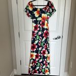 Amazon Brand new fitted floral maxi off the shoulders size medium Photo 2
