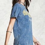 Forever 21 Graphic Tee bleached Band Tshirt Photo 4