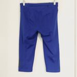Lucy Royal Blue Athletic Capri Length Leggings Blue Photo 1