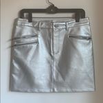 Rebecca Minkoff 🎉HP🎉 metallic faux leather skirt Photo 1
