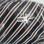 Torrid Plus 3X Bikini Top Multi Metallic Stripe Wireless Flounce Wireless Sexy Photo 13