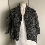 Ralph Lauren size 6 black/white knit shrug cardigan Photo 0