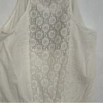 Mossimo Supply Co Boho Embroidered Peasant Tank Top Lace Back Size XL Photo 3