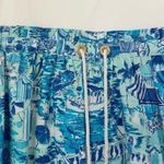 Lilly Pulitzer Nettie Dress Fresh Catch Toile Sleeveless Blue White Womens Photo 2