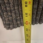 Leo & Nicole Leo Nicole Womens Cowlneck Sweater Dress Sz Medium Gray Hemline Shirt Sleeve GUC Photo 5