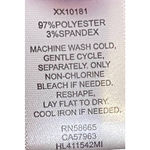 Chelsea28 Women's Shift Dress Stretch Crepe Short Sleeve Purple Medium NWT Photo 5