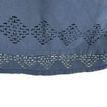 Athleta Black Lightweight Strappy Racerback Eyelet Hem Athletic Tank Top Size L Photo 2