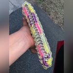 Colorful Crochet Clutch Yellow Photo 1
