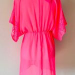 Xhilaration Neon Swim Cover up Dress Photo 3