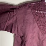 Frye prairie lace collar blouse in Sassafras sz XS Photo 4